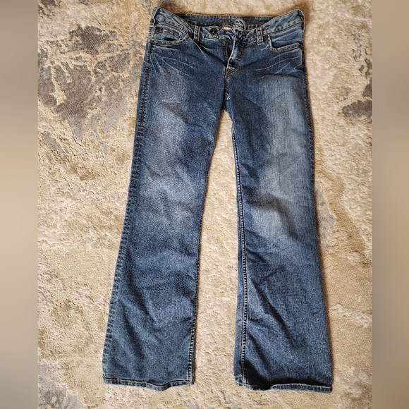 Women's Silver jeans size 33 / Tina - Picture 1 of 6